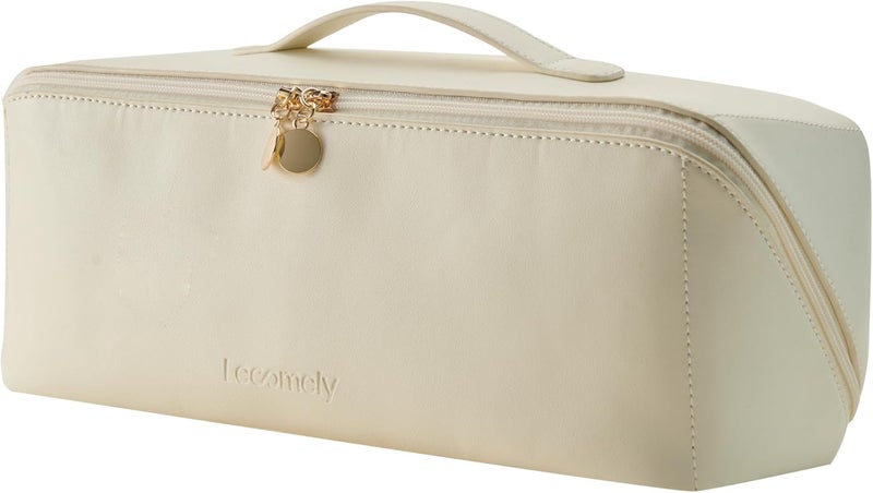 Lecomely AirEdge A3 Hair Styler Bag Luxurious Leather Build Travel-Ready Design Fits All Accessories of Multi-Styler Brushes, nozzles, Curls Universal Fit - Image 1